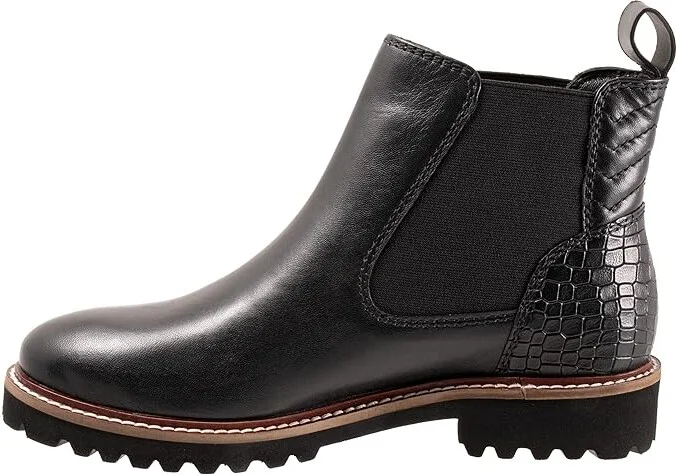 SoftWalk Indy Women's Boots Black : 7.5 W (D), Leather - Image 6