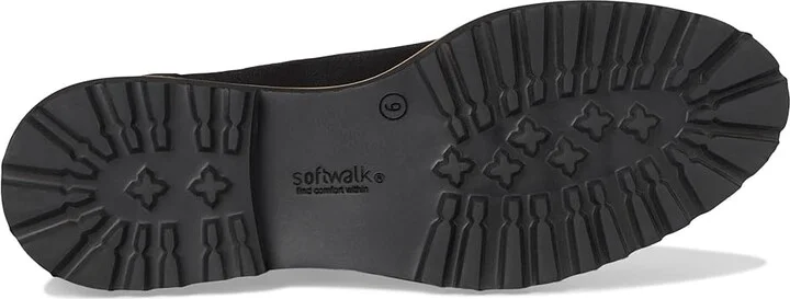 SoftWalk Indy Women's Boots Black Nubuck : 6 W (D), Leather - Image 3