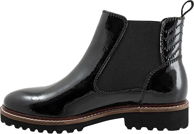 SoftWalk Indy Women's Boots Black Patent : 10 M (B), Leather - Image 6