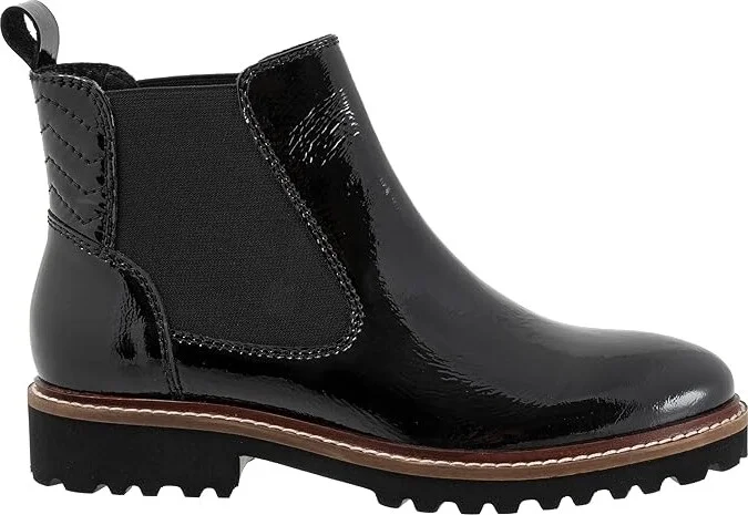 SoftWalk Indy Women's Boots Black Patent : 10 M (B), Leather - Image 7