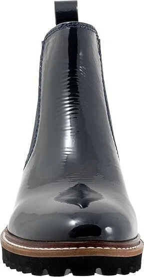 SoftWalk Indy Women's Boots Navy Patent : 10 N (AA) - Image 5