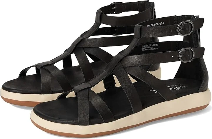 SoftWalk Jamaica Women's Sandals Black : 6 W (D), Leather