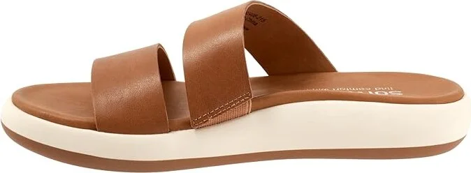 SoftWalk Jenna Women's Sandals Luggage : 11 N (AA), Leather/Rubber - Image 6