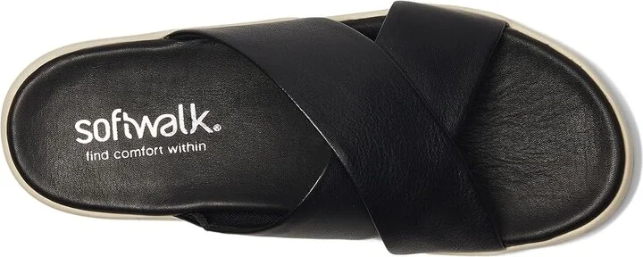 SoftWalk Jesi Women's Sandals Black : 9.5 N (A), Leather - Image 2
