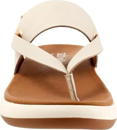 SoftWalk Joliet Women's Sandals Ivory : 11 M (B), Leather/Rubber - Image 5