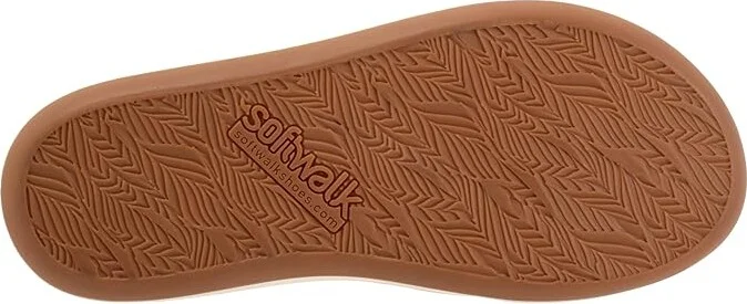 SoftWalk Joliet Women's Sandals Luggage : 11 W (D), Leather/Rubber - Image 3