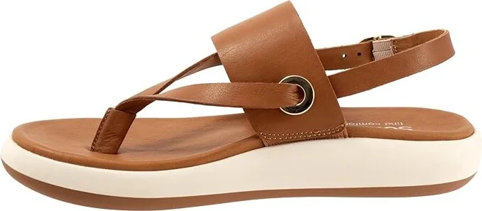 SoftWalk Joliet Women's Sandals Luggage : 11 W (D), Leather/Rubber - Image 4