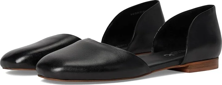 SoftWalk Kamari Women's Flat Shoes Black : 7 M (B), Leather