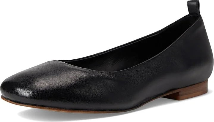 SoftWalk Kiris Women's Flat Shoes Black : 7 W (E), Leather - Image 5