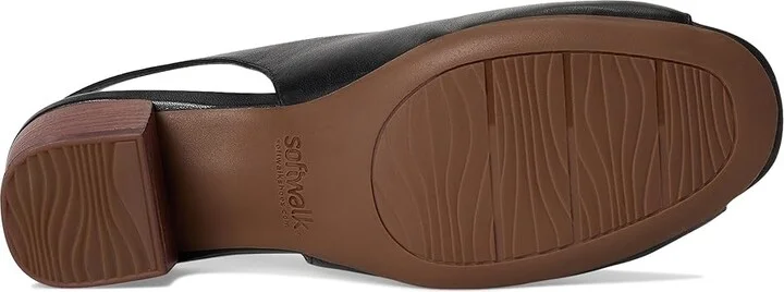 SoftWalk Lakewood Women's Sandals Black : 10.5 M (B), Leather - Image 3