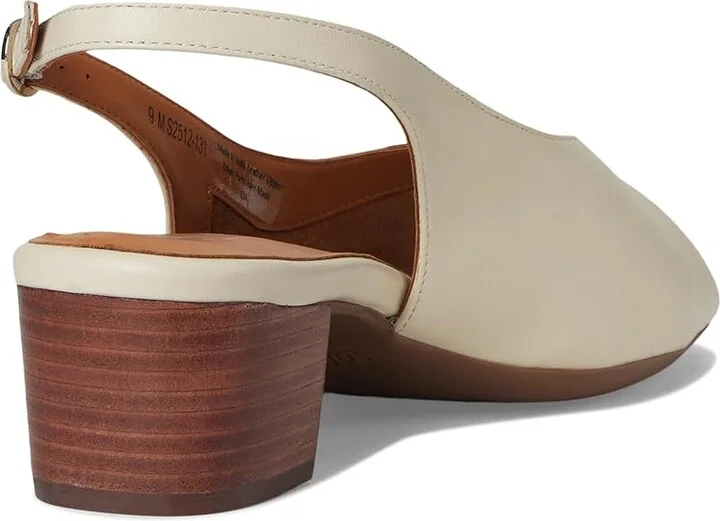 SoftWalk Lakewood Women's Sandals Ivory : 6 M (B), Leather - Image 4