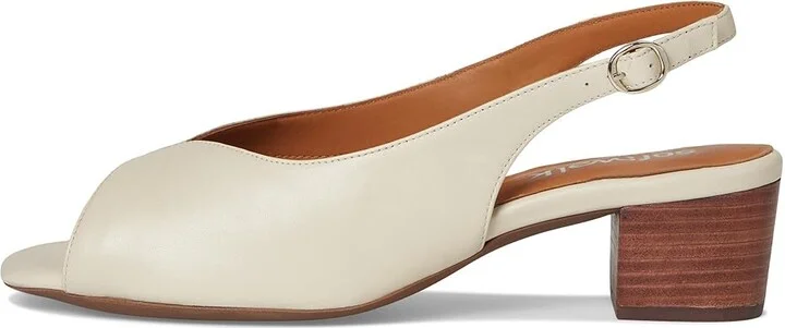 SoftWalk Lakewood Women's Sandals Ivory : 6 M (B), Leather - Image 6
