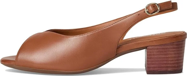 SoftWalk Lakewood Women's Sandals Luggage : 8 N (A), Leather - Image 6