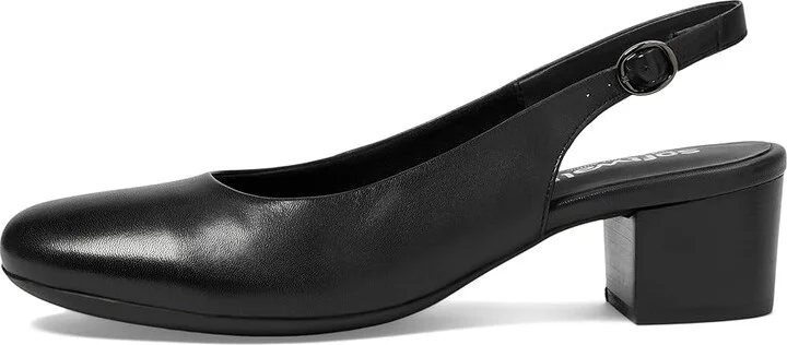 SoftWalk Largo High Women's Heels Black : 10 M (B), Leather/Rubber - Image 5