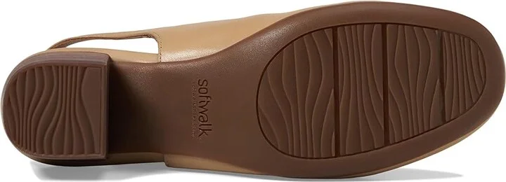 SoftWalk Largo High Women's Heels Nude : 9.5 W (D), Leather/Rubber - Image 3