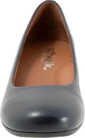 SoftWalk Lynn High Women's Heels Navy : 11 M (B), Leather/Rubber - Image 5