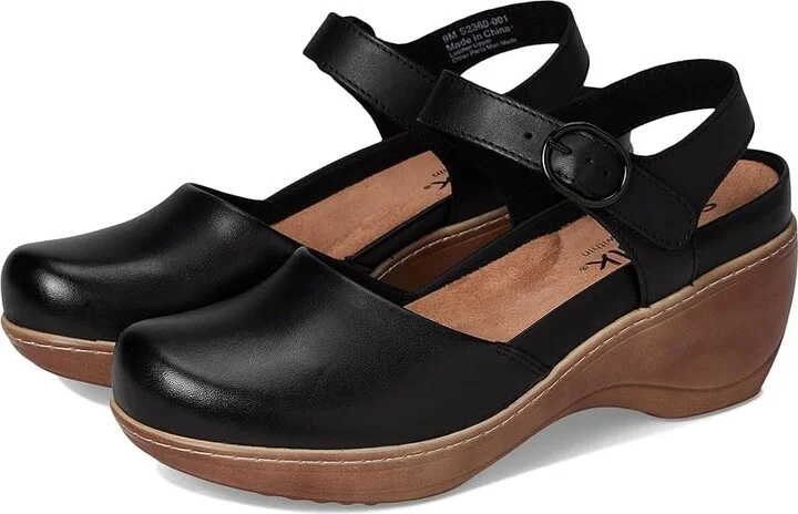 SoftWalk Mabelle Women's Shoes Black : 8 M (B), Leather