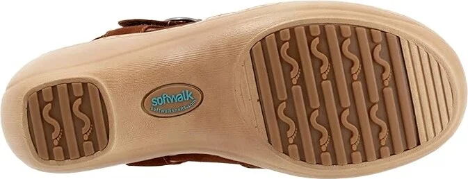 SoftWalk Mabelle Women's Shoes Chesnut Suede : 10.5 N (A), Leather - Image 3