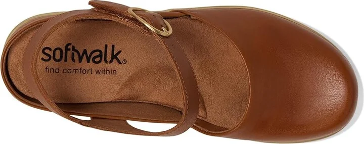 SoftWalk Mabelle Women's Shoes Luggage : 7 M (B), Leather - Image 2