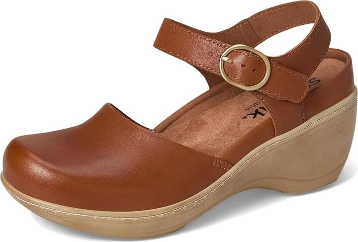 SoftWalk Mabelle Women's Shoes Luggage : 7 M (B), Leather - Image 5