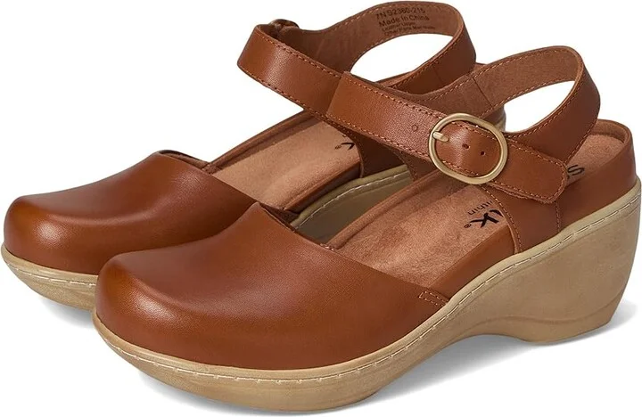 SoftWalk Mabelle Women's Shoes Luggage : 7 M (B), Leather