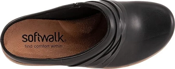 SoftWalk Mackay Women's Shoes Black : 10.5 M (B), Leather - Image 2