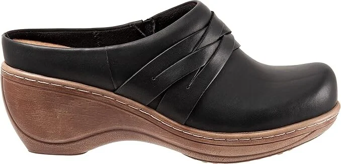 SoftWalk Mackay Women's Shoes Black : 10.5 M (B), Leather - Image 7