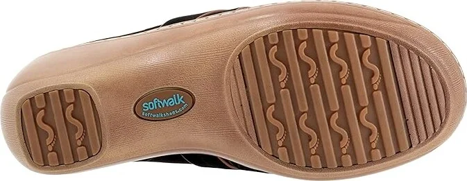 SoftWalk Mackay Women's Shoes Black Nubuck : 11 WW (EE) - Image 3