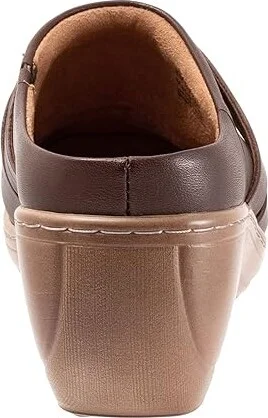 SoftWalk Mackay Women's Shoes Dark Brown : 10.5 N (AA), Leather - Image 4