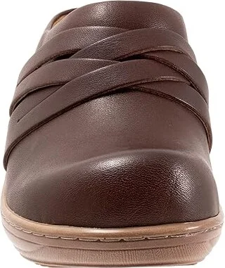 SoftWalk Mackay Women's Shoes Dark Brown : 10.5 N (AA), Leather - Image 5