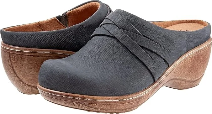 SoftWalk Mackay Women's Shoes Denim Nubuck : 10 N (AA)