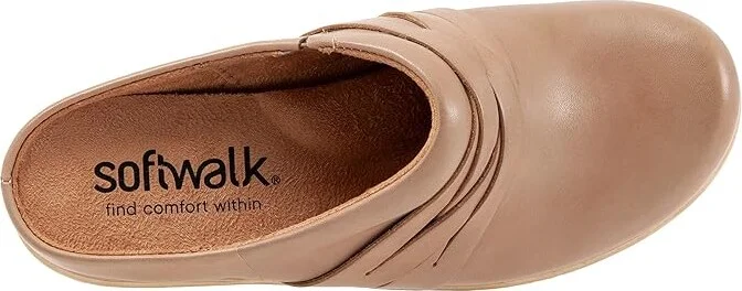 SoftWalk Mackay Women's Shoes Tan : 9.5 W (D), Leather - Image 2