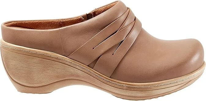 SoftWalk Mackay Women's Shoes Tan : 9.5 W (D), Leather - Image 7