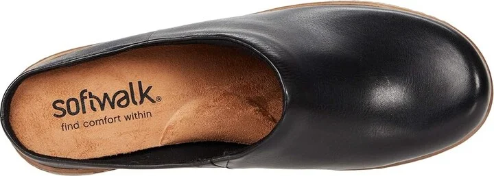 SoftWalk Madison Women's Shoes Black Leather : 7 N (AA) - Image 2