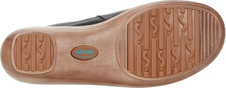 SoftWalk Madison Women's Shoes Black Leather : 7 N (AA) - Image 3