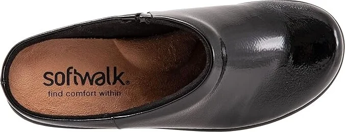 SoftWalk Madison Women's Shoes Black Patent V : 10 N (AA), Patent Leather - Image 2