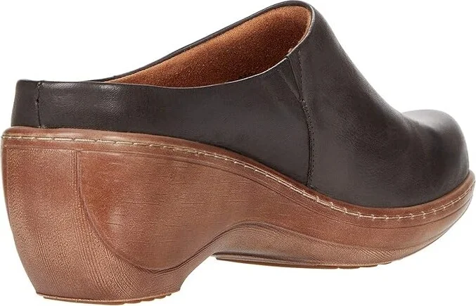 SoftWalk Madison Women's Shoes Dark Grey Leather : 9.5 N (AA) - Image 4