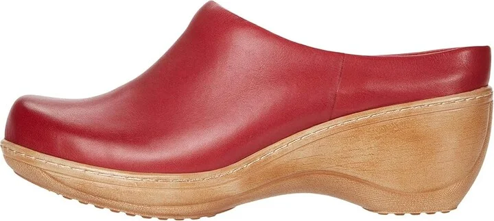 SoftWalk Madison Women's Shoes Dark Red Leather : 7.5 N (AA) - Image 6