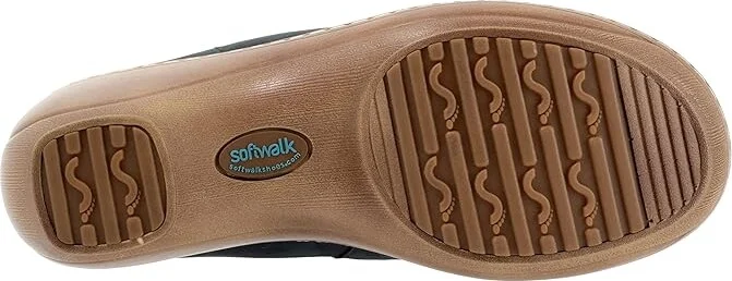 SoftWalk Madison Women's Shoes Navy Nubuck : 10 W (D), Suede - Image 3