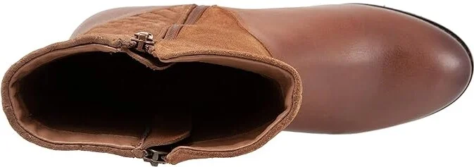 SoftWalk Mansfield Women's Shoes Cognac : 8 N (AA), Leather - Image 2
