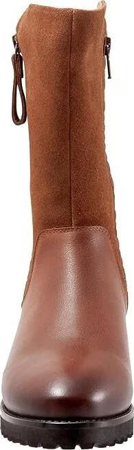 SoftWalk Mansfield Women's Shoes Cognac : 8 N (AA), Leather - Image 5