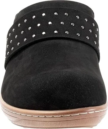 SoftWalk Marana Women's Flat Shoes Black Nubuck : 7 N (AA), Leather - Image 5