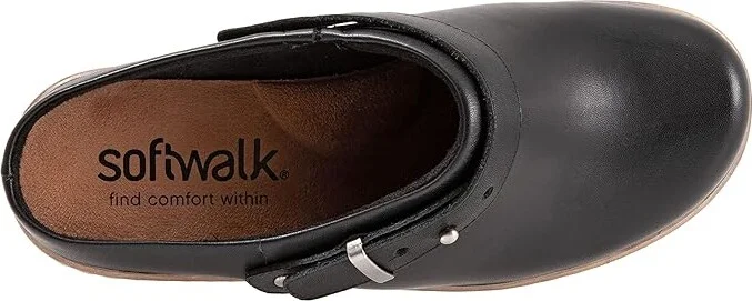 SoftWalk Marquette Women's Shoes Black : 7 N (AA), Full Grain leather - Image 2