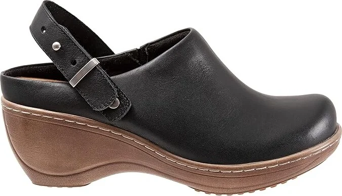 SoftWalk Marquette Women's Shoes Black : 7 N (AA), Full Grain leather - Image 7