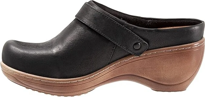 SoftWalk Marquette Women's Shoes Black Nubuck : 9 N (AA) - Image 6