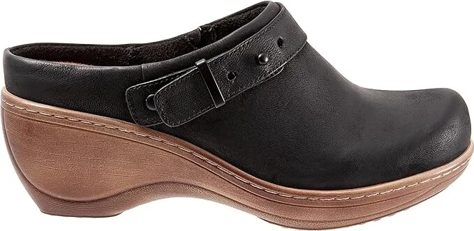 SoftWalk Marquette Women's Shoes Black Nubuck : 9 N (AA) - Image 7