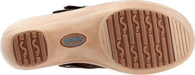 SoftWalk Marquette Women's Shoes Dark Brown Nubuck : 10 N (AA) - Image 3