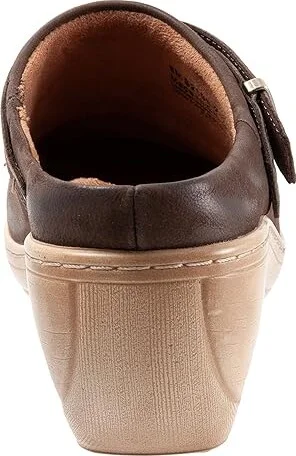 SoftWalk Marquette Women's Shoes Dark Brown Nubuck : 10 N (AA) - Image 4