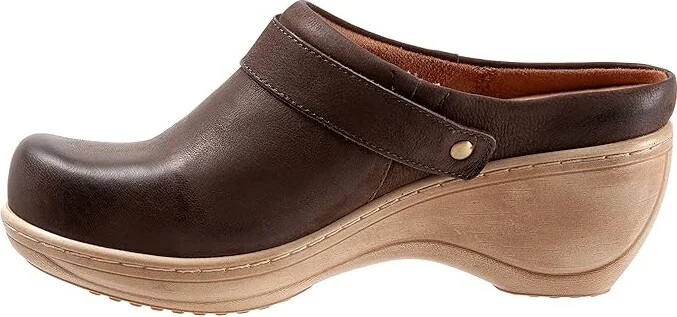 SoftWalk Marquette Women's Shoes Dark Brown Nubuck : 10 N (AA) - Image 6
