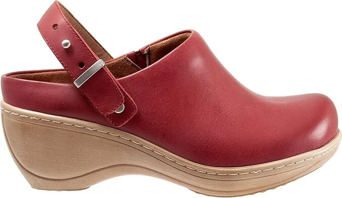 SoftWalk Marquette Women's Shoes Dark Red : 9.5 N (AA), Full Grain leather - Image 7